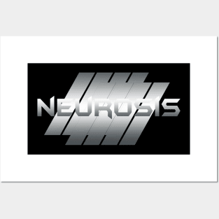 Metallic Illustration neurosis Posters and Art